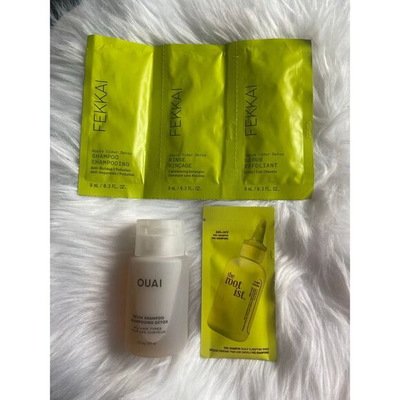 Detox Clarifying Shampoo Bundle; Ouai Fekkai & The‎ Rootist - Picture 1 of 4